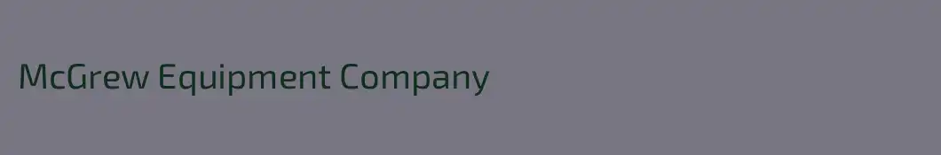 McGrew Equipment Company